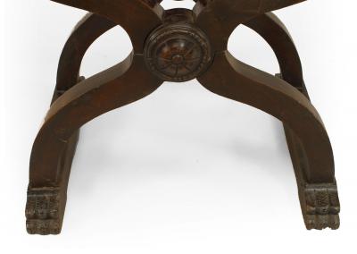 Italian Renaissance Walnut Arm Chair