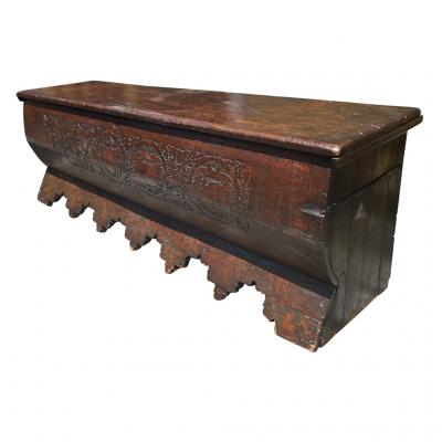 Italian Renaissance Walnut Cassone
