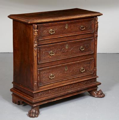 Italian Renaissance Walnut Commode