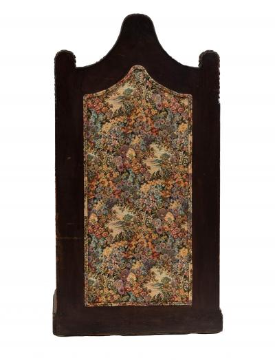 Italian Renaissance Walnut Tapestry Throne Chair