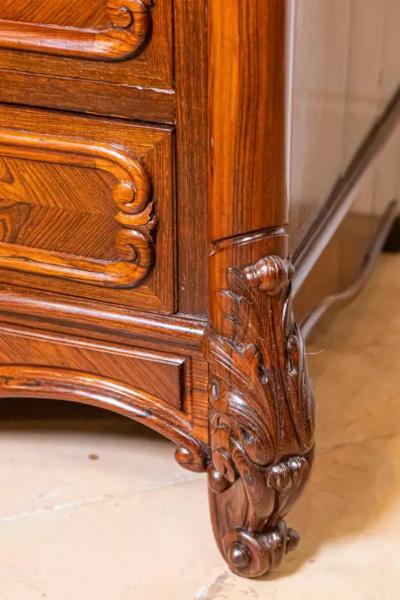 Italian Renaissance revival Bookcase Secretaire 19th Century