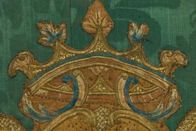 Italian Reniassance Framed Embroidered Tapestry