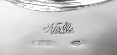 Italian Retro Deco Sterling Silver Water Pitcher