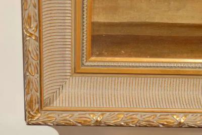 Italian Rococo 1770s Framed Still Life Painting Depicting a Bouquet of Flowers