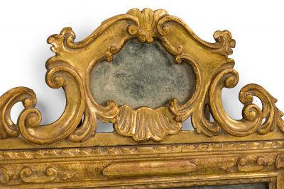 Italian Rococo Giltwood Mirror 18th C