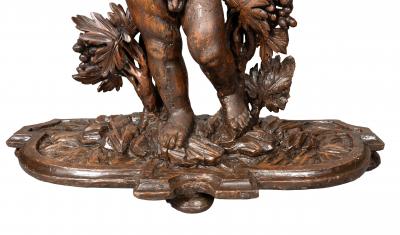Italian Rococo Pine Console Table