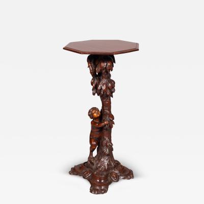Italian Rococo Revival Walnut Table