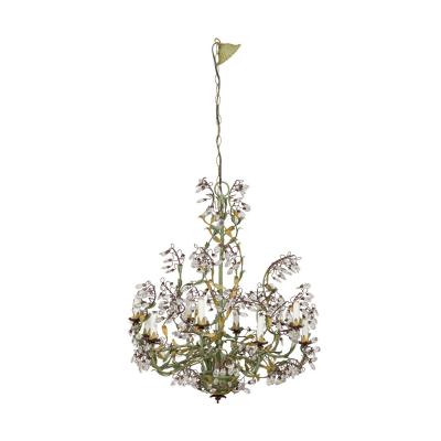 Italian Rococo Style 10 Arm Chandelier