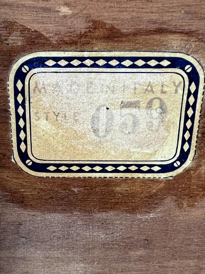 Italian Rococo Style Bomb form Olivewood Veneer 3 Drawer Chest