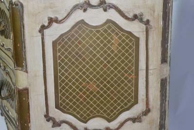 Italian Rococo Style Painted Commode