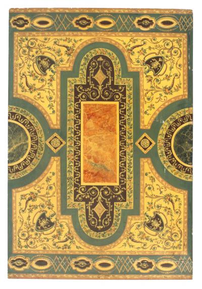 Italian Roman Pompeiian Style Panels