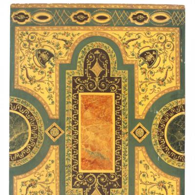 Italian Roman Pompeiian Style Panels