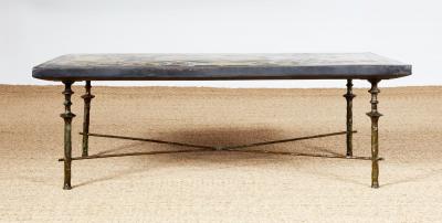 Italian Scagliola Top Coffee Table