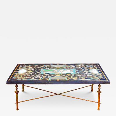 Italian Scagliola Top Coffee Table