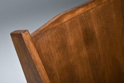 Italian Settee in Stained Beech 1940s