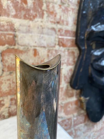 Italian Silver Candle Holder 1950s