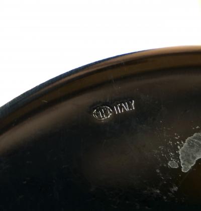 Italian Silver Plated Exterior Insulated Interior Hot Cold Thermos