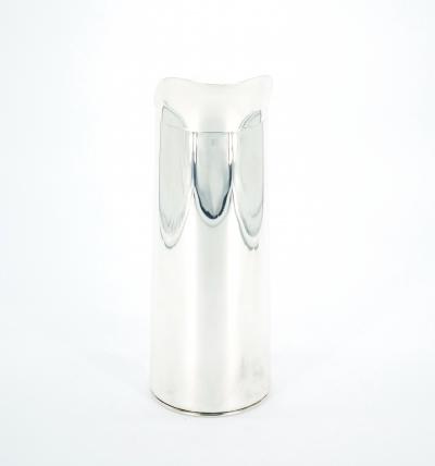 Italian Silver Plated Insulated Interior Hot Cold Thermos