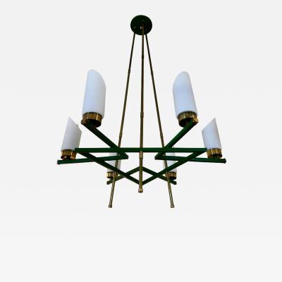 Italian Six-Arm Chandelier