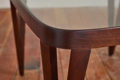 Italian Square Glass Table