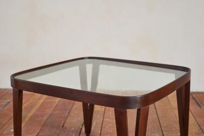 Italian Square Glass Table