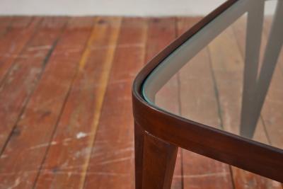 Italian Square Glass Table