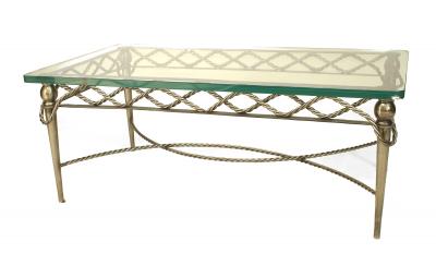 Italian Steel and Glass Coffee Tables
