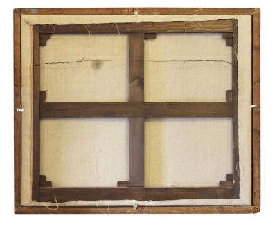 Italian Still Life Painting of a Cat with Game