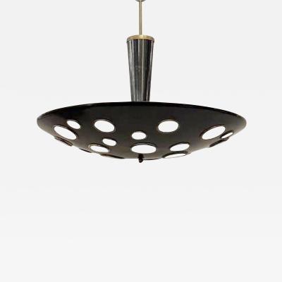 Italian Suspension Lamp By Lumen Milano 1950