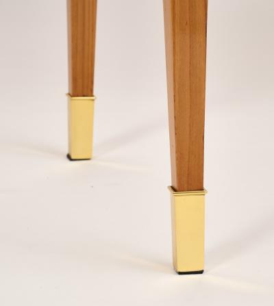 Italian Tall Narrow Cabinet with Rippled Doors 1950s