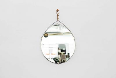 Italian Teardrop Mirror
