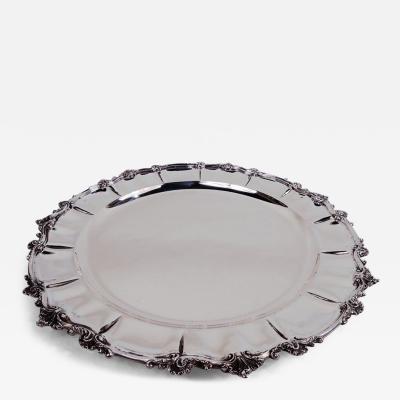 Italian Traditional Classical Silver Tray