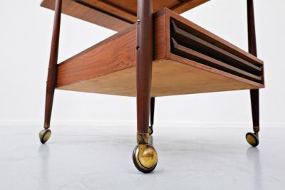 Italian Trolley Teak 1960s