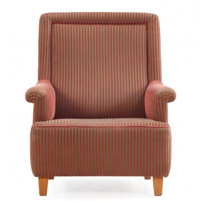Italian Upholstered Lounge Chair C 1940