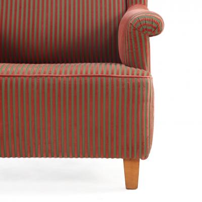 Italian Upholstered Lounge Chair C 1940