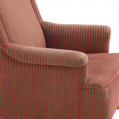 Italian Upholstered Lounge Chair C 1940