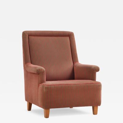 Italian Upholstered Lounge Chair C 1940