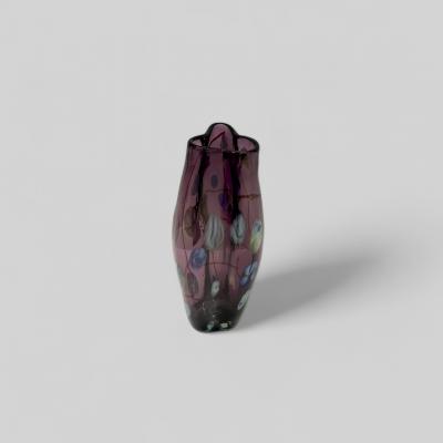 Italian Vase in Glass signed and dated