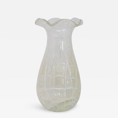 Italian Vase in Murano Art Glass 1980s