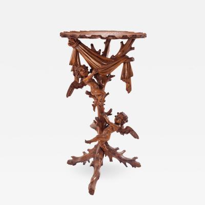 Italian Venetian Carved Fruitwood Pedestal