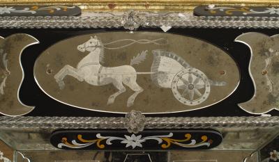 Italian Venetian Etched Wall Mirrors