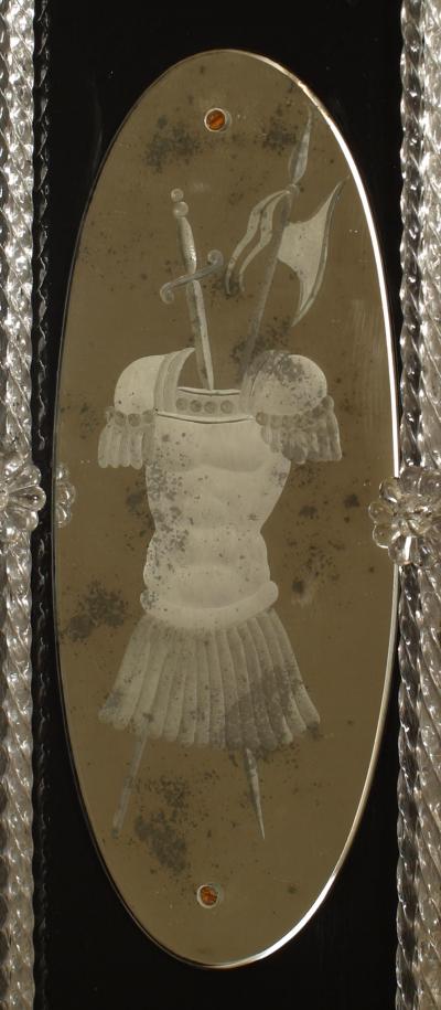 Italian Venetian Etched Wall Mirrors