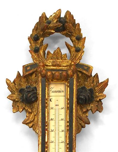 Italian Venetian Gilt Wood Barometer