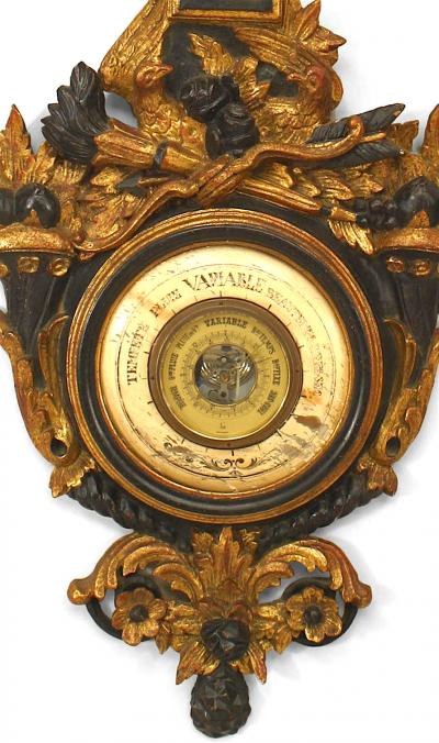Italian Venetian Gilt Wood Barometer