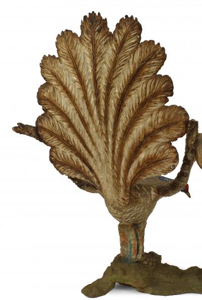 Italian Venetian Peacock Tete a tete