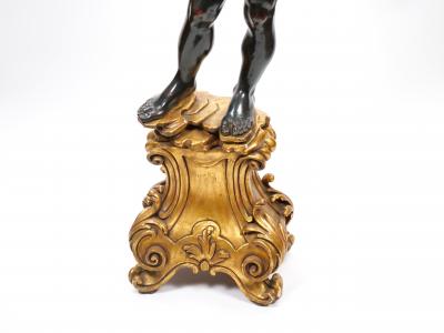 Italian Venetian Style Blackamoor Torchiere Floor Lamps Circa 1940s