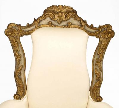 Italian Venetian Style High Back Berg re