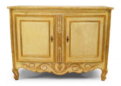 Italian Venetian Style Painted Commode