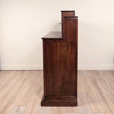 Italian Walnut Baroque Chest circa 1780