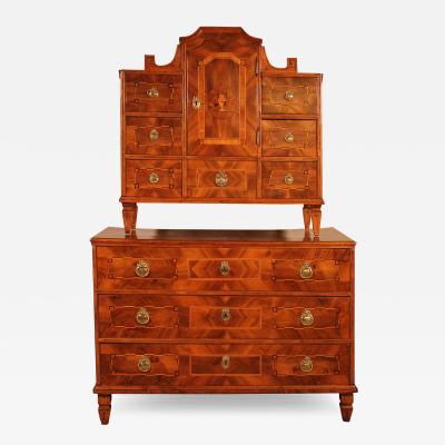 Italian Walnut Cabinet 18th Century